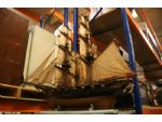 This Brig is typical of the variety of models stored in the reserve collections.